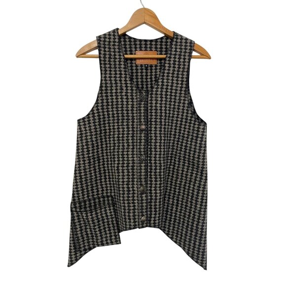 Steller Swedish Blanket Vest Designer Quality Wool Printed Vest - Picture 1 of 8